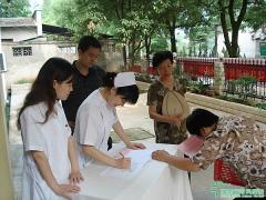 我院针对糖尿病患者开展专门的义诊活动